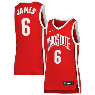 Youth Nike LeBron James Ohio State Buckeyes Replica Basketball Jersey