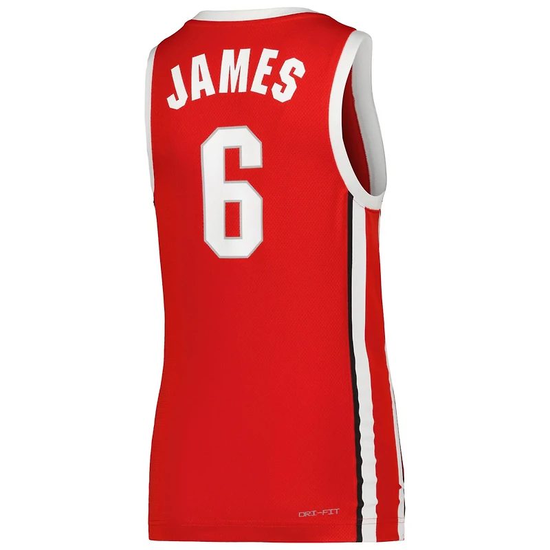 Youth Nike LeBron James Ohio State Buckeyes Replica Basketball Jersey
