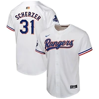 Youth Nike Max Scherzer Texas Rangers 2024 Gold Collection Limited Player Jersey