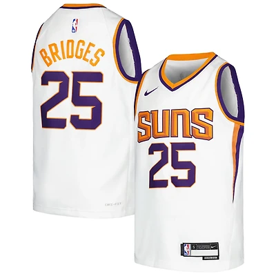 Youth Nike Mikal Bridges Phoenix Suns Swingman Jersey - Association Edition