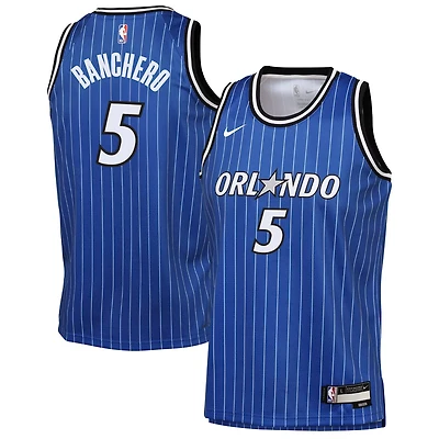 Youth Nike Paolo Banchero Orlando Magic Icon Edition Swingman Jersey