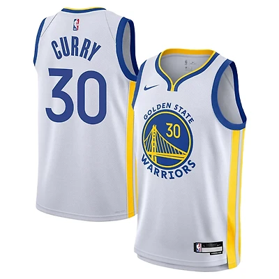 Youth Nike Stephen Curry Golden State Warriors Swingman Jersey - Association Edition