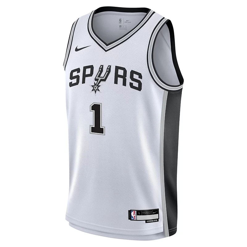 Youth Nike Victor Wembanyama San Antonio Spurs Swingman Jersey - Association Edition