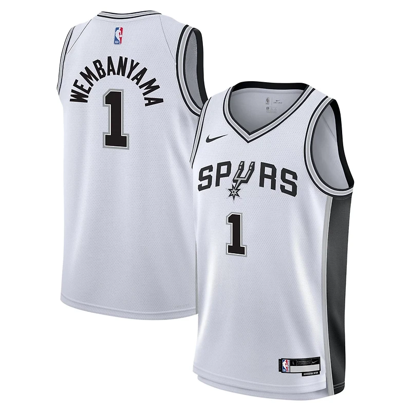 Youth Nike Victor Wembanyama San Antonio Spurs Swingman Jersey - Association Edition