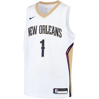 Youth Nike Zion Williamson New Orleans Pelicans Swingman Player Jersey - Association Edition