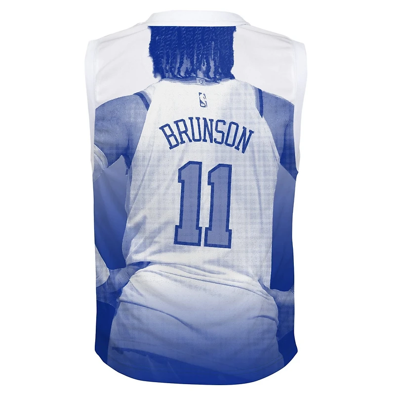 Youth Outerstuff Jalen Brunson New York Knicks Hometown Fashion Jersey