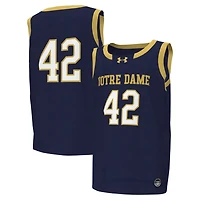 Youth Under Armour 42 Notre Dame Fighting Irish Replica Basketball Jersey