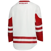 Youth Under Armour Wisconsin Badgers Replica Hockey Jersey