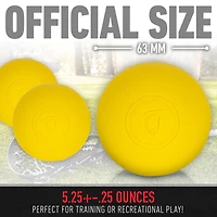 Franklin Lacrosse Balls 3-Pack