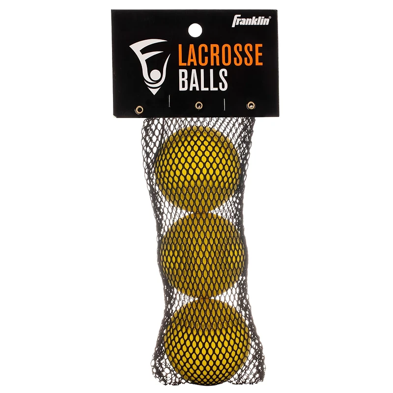 Franklin Lacrosse Balls 3-Pack