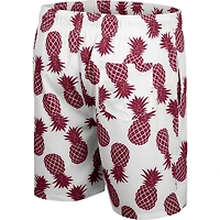 Colosseum /Maroon Mississippi State Bulldogs Pineapple Swim Shorts