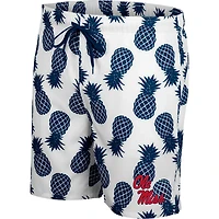 Colosseum /Navy Ole Miss Rebels Pineapple Swim Shorts
