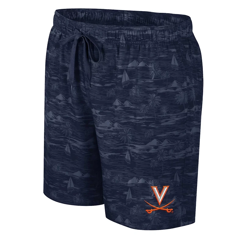 Colosseum Virginia Cavaliers Ozark Swim Shorts