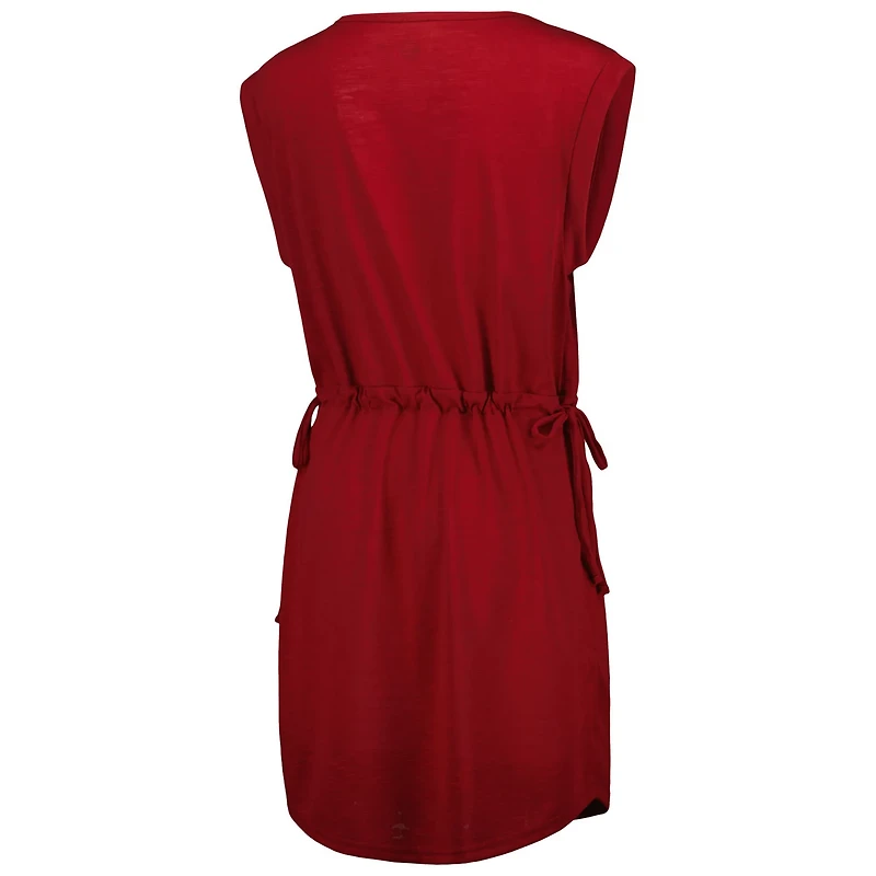 G-III 4Her by Carl Banks Arkansas Razorbacks GOAT Swimsuit Cover-Up Dress