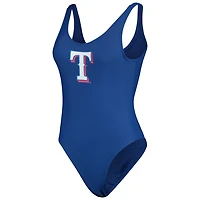 G-III 4Her by Carl Banks Texas Rangers Making Waves One-Piece Swimsuit