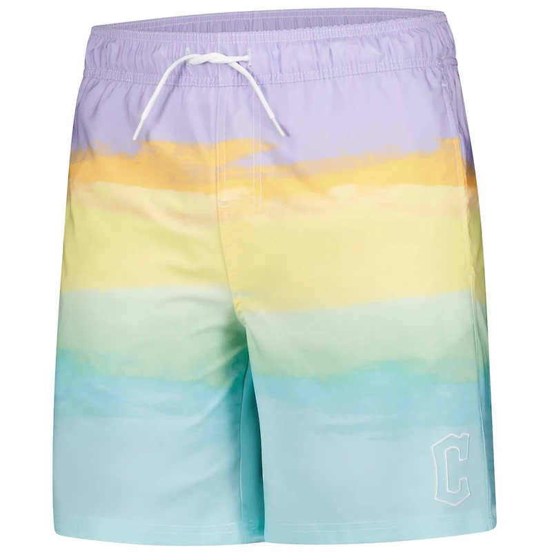 G-III Sports by Carl Banks Light Cleveland Guardians Swim Trunks