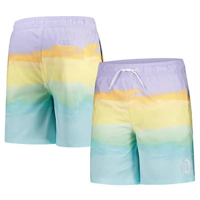 G-III Sports by Carl Banks Light Detroit Tigers Swim Trunks