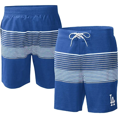 G-III Sports by Carl Banks Men's Los Angeles Dodgers Coastline Volley Swim Shorts