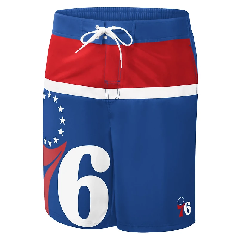 G-III Sports by Carl Banks Philadelphia 76ers Sea Wind Swim Trunks