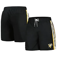 G-III Sports by Carl Banks Pittsburgh Penguins Streamline Volley Swim Trunks