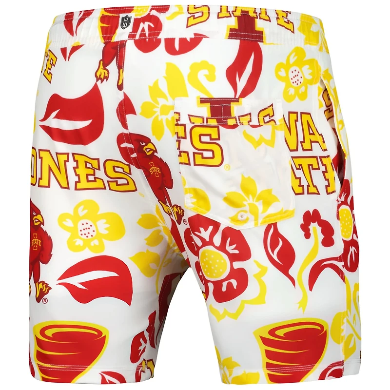 Wes  Willy Iowa State Cyclones Vault Tech Swimming Trunks
