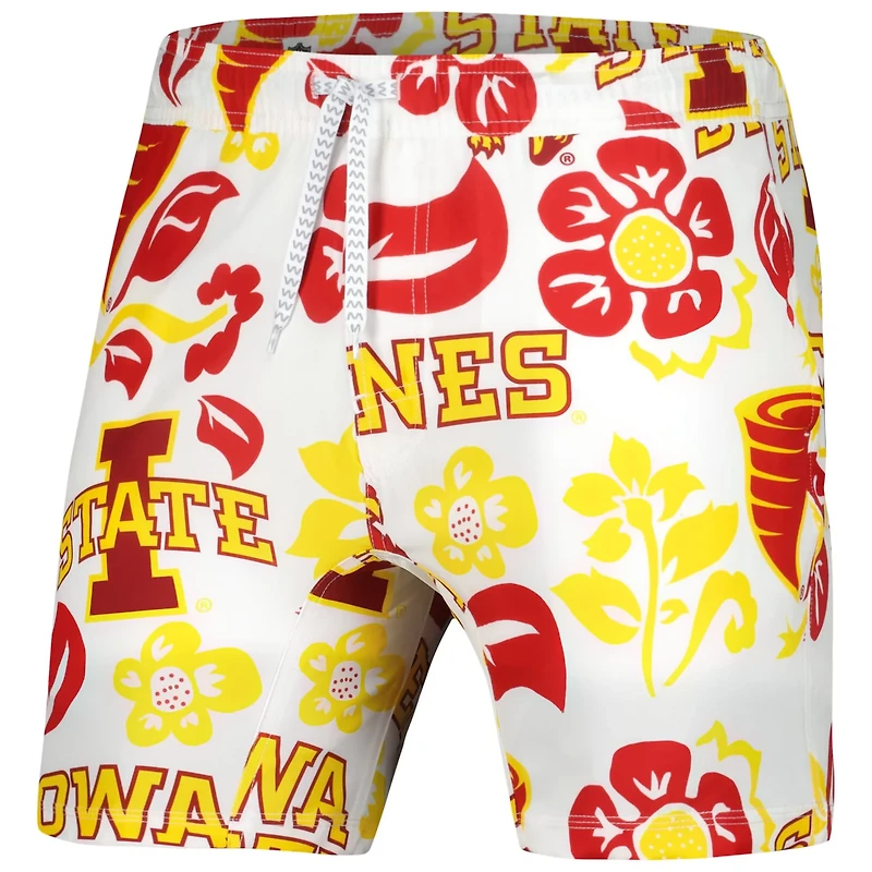 Wes  Willy Iowa State Cyclones Vault Tech Swimming Trunks