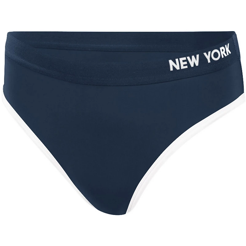 G-III 4Her by Carl Banks New York Yankees Southpaw Bikini Bottom