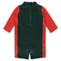 Outerstuff Toddlers Miami Hurricanes Wave Runner Wetsuit