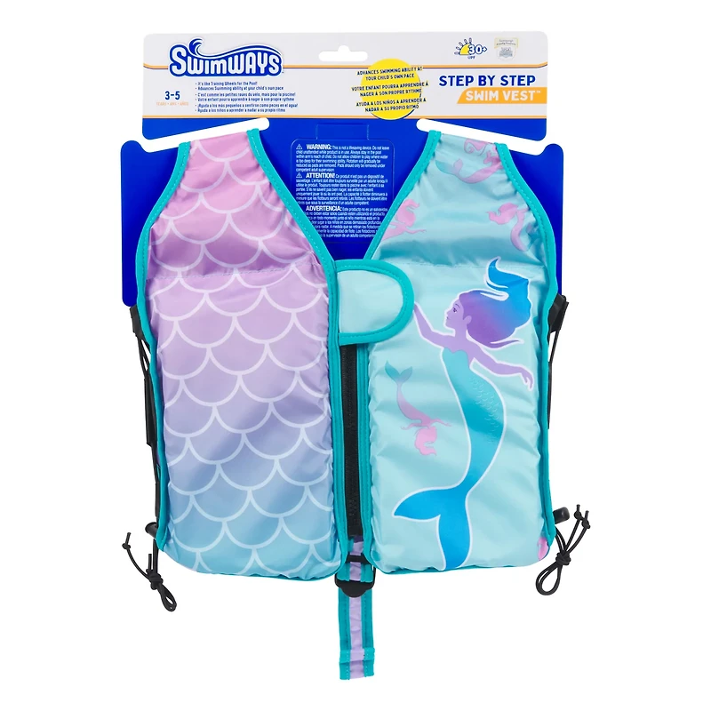 SWIMWAYS L2S SWIM VEST - MERMAID