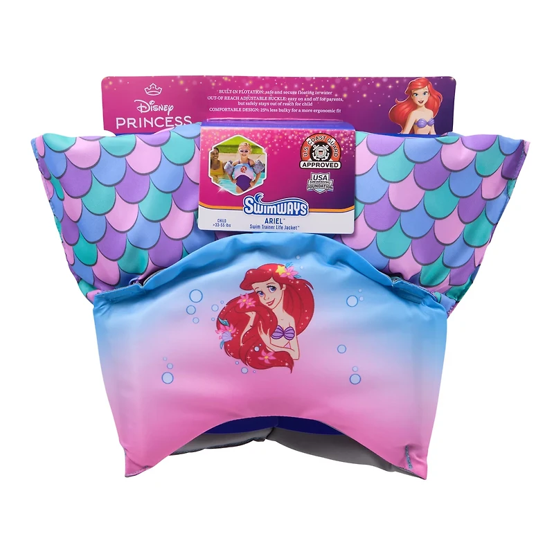 SwimWays Toddler Girls' Ariel Swim Trainer