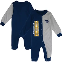 /Heather Gray West Virginia Mountaineers Halftime Two-Tone Sleeper