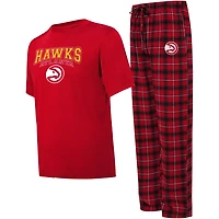 College Concepts /Black Atlanta Hawks Arctic T-Shirt  Pajama Pants Sleep Set