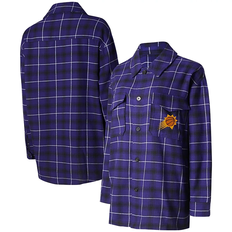 College Concepts /Black Phoenix Suns Boyfriend Button-Up Nightshirt