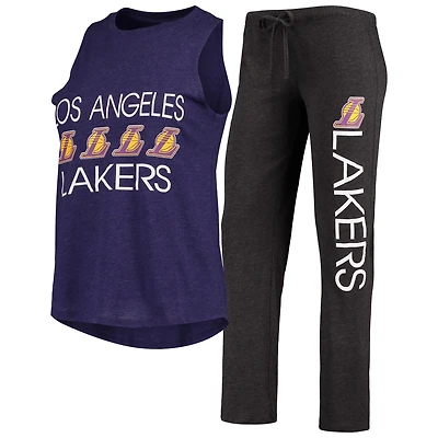 Concepts Sport / Los Angeles Lakers Tank Top  Pants Sleep Set