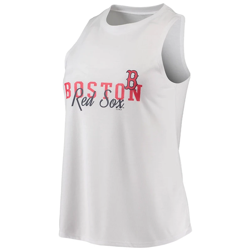 Concepts Sport /Black Boston Red Sox Sonata Tank Top  Leggings Pajama Set