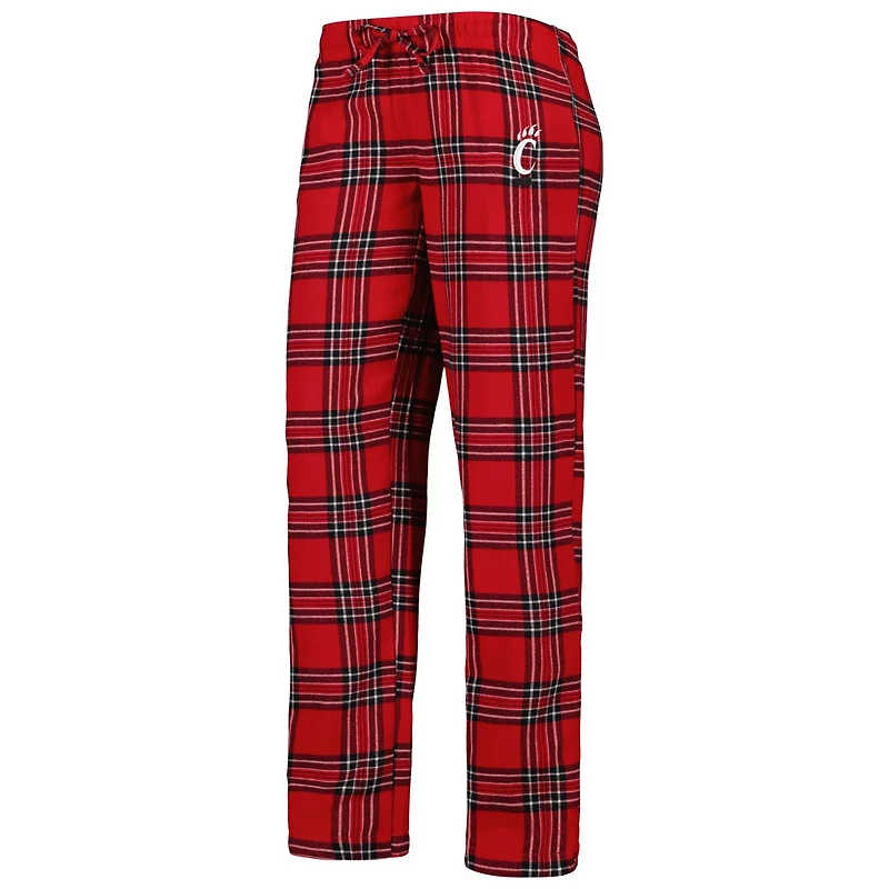 Concepts Sport /Black Cincinnati Bearcats Badge T-Shirt  Flannel Pants Sleep Set