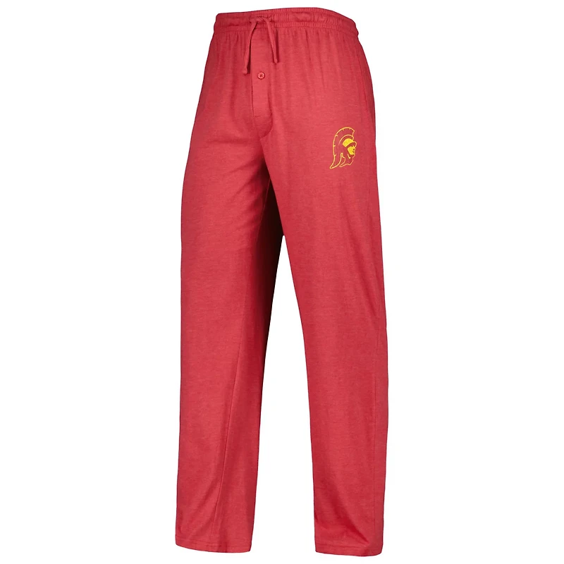 Concepts Sport /Charcoal USC Trojans Meter Long Sleeve T-Shirt  Pants Sleep Set
