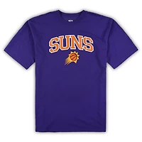 Concepts Sport /Heather Gray Phoenix Suns Big  Tall T-Shirt and Pajama Pants Sleep Set