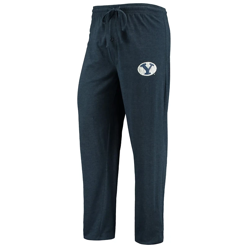 Concepts Sport /Heathered Charcoal BYU Cougars Meter Long Sleeve T-Shirt  Pants Sleep Set