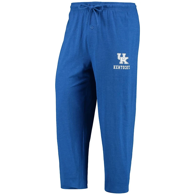 Concepts Sport /Heathered Charcoal Kentucky Wildcats Meter Long Sleeve T-Shirt Pants Sleep Set