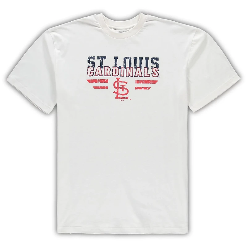 Concepts Sport /Navy St Louis Cardinals Big  Tall Pinstripe Sleep Set