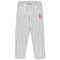 Concepts Sport /Navy St Louis Cardinals Big  Tall Pinstripe Sleep Set