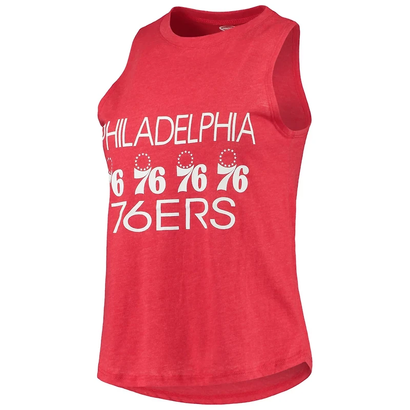 Concepts Sport /Red Philadelphia 76ers Tank Top  Pants Sleep Set
