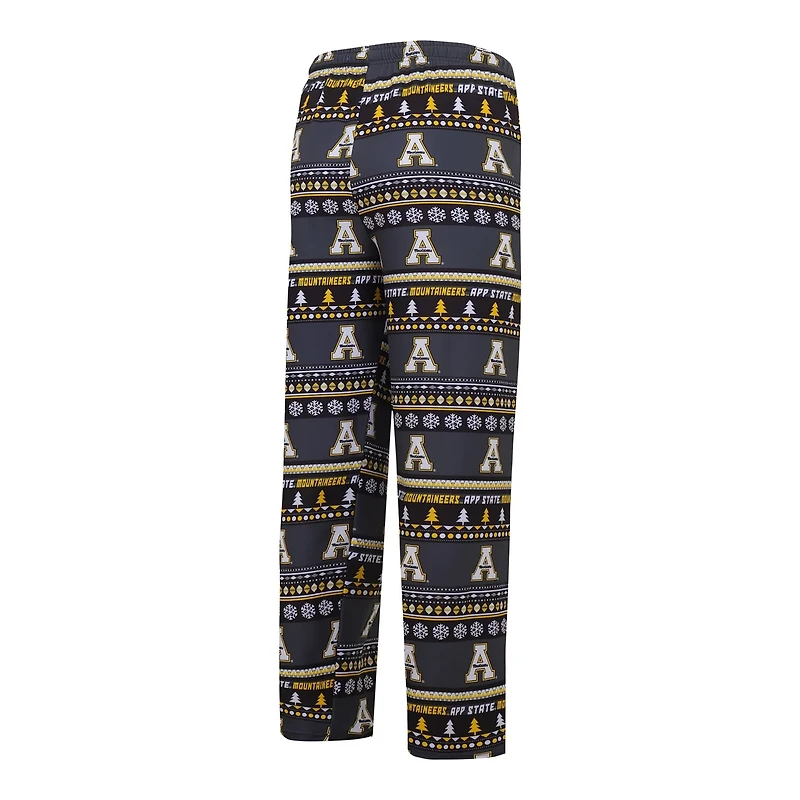 Concepts Sport Appalachian State Mountaineers Swivel Long Sleeve T-Shirt  Pants Sleep Set