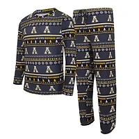 Concepts Sport Appalachian State Mountaineers Swivel Long Sleeve T-Shirt  Pants Sleep Set