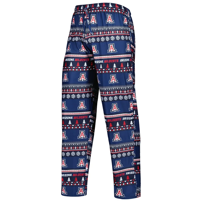 Concepts Sport Arizona Wildcats Swivel Long Sleeve T-Shirt  Pants Sleep Set