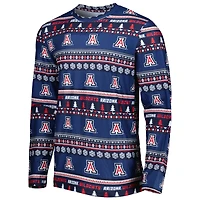 Concepts Sport Arizona Wildcats Swivel Long Sleeve T-Shirt  Pants Sleep Set