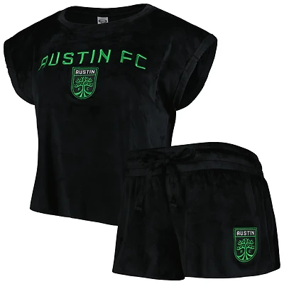 Concepts Sport Austin FC Intermission T-Shirt and Shorts Sleep Set