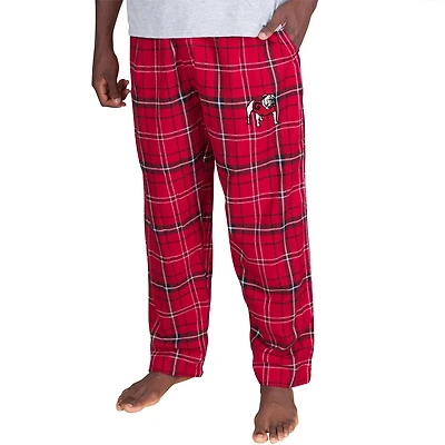 Concepts Sport Black Georgia Bulldogs Ultimate Flannel Pants
