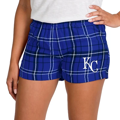 Concepts Sport Black Kansas City s Ultimate Flannel Shorts